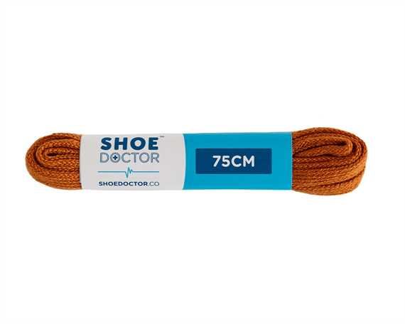  SHOE DOCTOR 75CM FINE FLAT LACE TAN