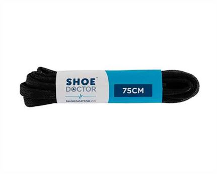  SHOE DOCTOR 75CM LACE SEMI-WAX BLACK