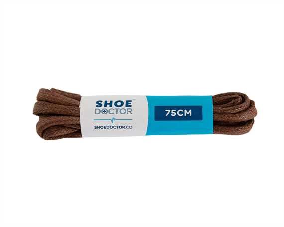  SHOE DOCTOR 75CM LACE SEMI-WAX COGNAC