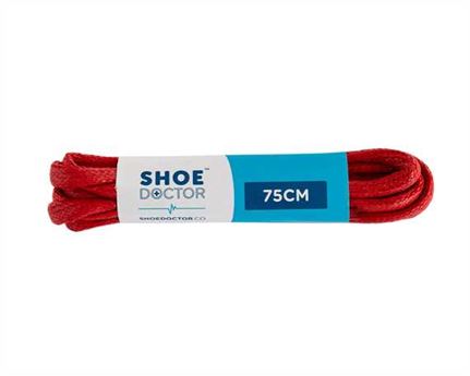  SHOE DOCTOR 75CM LACE SEMI-WAX RED