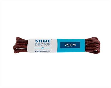  SHOE DOCTOR 75CM WAXED LACE BURGUNDY