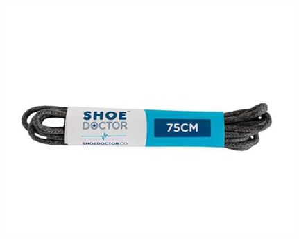  SHOE DOCTOR 75CM WAXED LACE DARK GREY