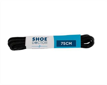  SHOE DOCTOR 75CM THIN WAXED LACE BLACK