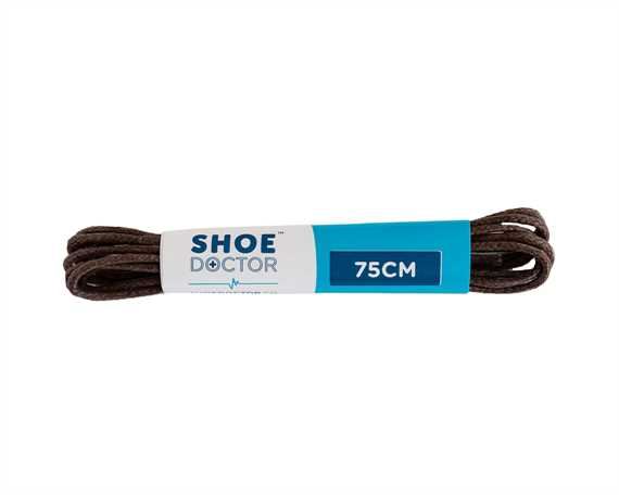  SHOE DOCTOR 75CM THIN WAXED LACE BROWN