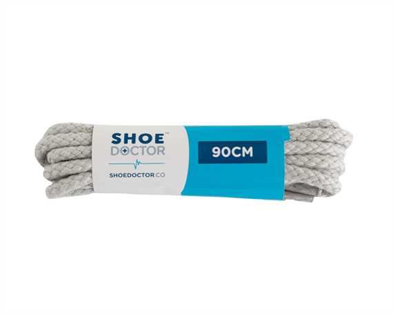  SHOE DOCTOR 90CM CORDED LACE LIGHT GREY
