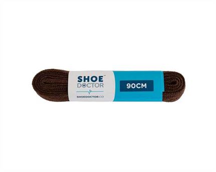  SHOE DOCTOR 90CM FINE FLAT LACE COGNAC