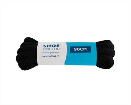  SHOE DOCTOR 90CM OVAL LACE BLACK