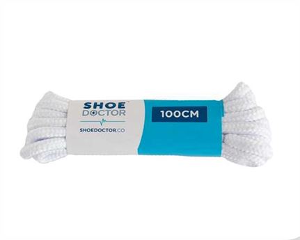  SHOE DOCTOR 100CM THICK ROUND LACE WHITE