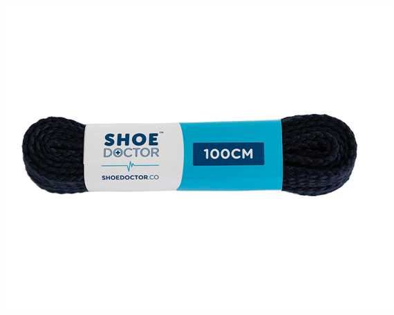  SHOE DOCTOR 100CM TRACK FLAT LACE NAVY