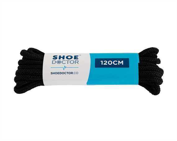  SHOE DOCTOR 120CM FINE ROUND LACE BLACK