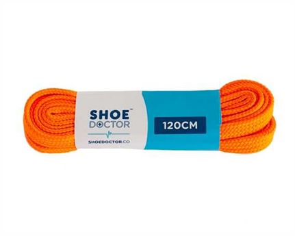  SHOE DOCTOR 120CM SNEAKER LACE LAVA ORANGE