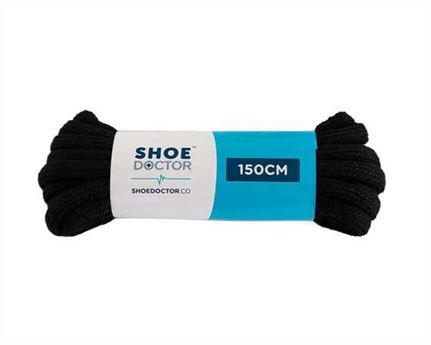  SHOE DOCTOR 150CM ROUND FOOTY LACE BLACK