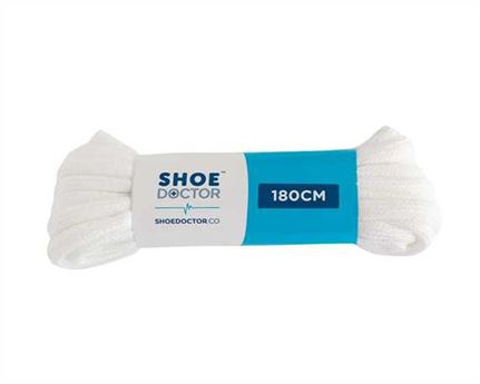  SHOE DOCTOR 180CM ROUND SPORT LACE WHITE