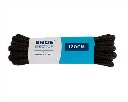  SHOE DOCTOR 120CM HIKER LACE BLACK/ MID BROWN