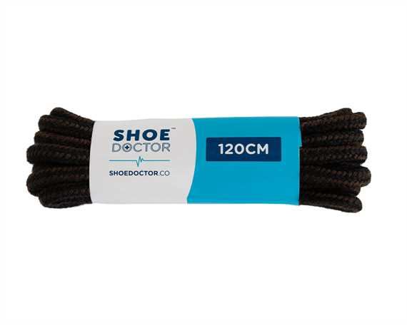  SHOE DOCTOR 120CM HIKER LACE BLACK/ MID BROWN