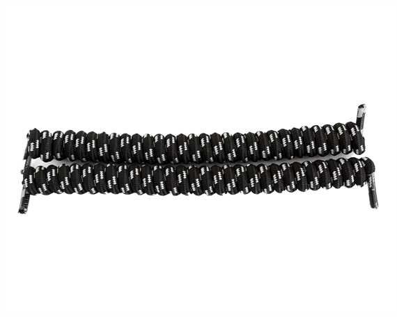  SHOE DOCTOR 120CM SPIRAL LACE BLACK/WHITE