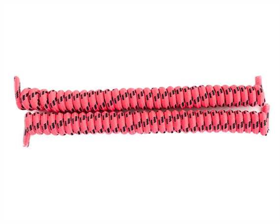  SHOE DOCTOR 120CM SPIRAL LACE PINK/BLACK
