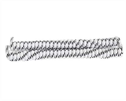  SHOE DOCTOR 120CM SPIRAL LACE WHITE/BLACK