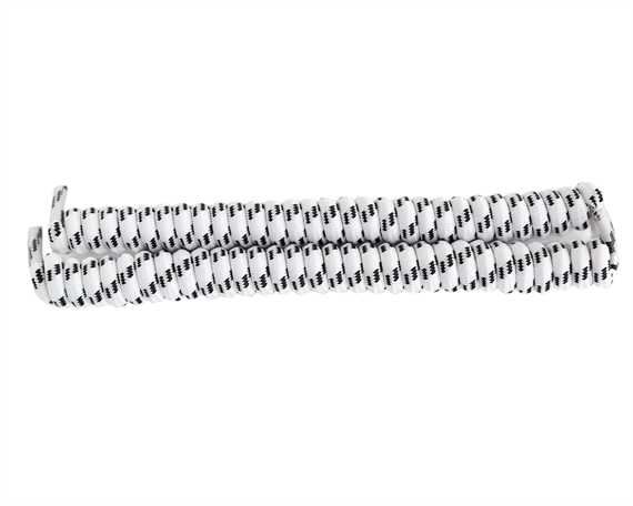  SHOE DOCTOR 120CM SPIRAL LACE WHITE/BLACK