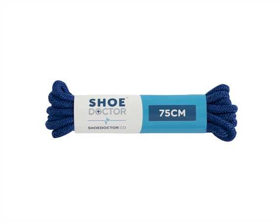  SHOE DOCTOR 75CM FINE ROUND LACE BLUE
