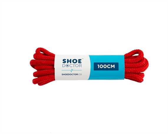  SHOE DOCTOR 100CM THICK ROUND LACE RED