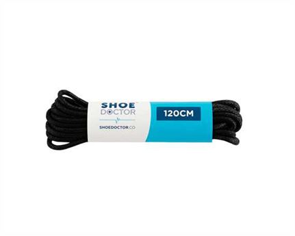 SHOE DOCTOR 120CM WAXED LACE BLACK