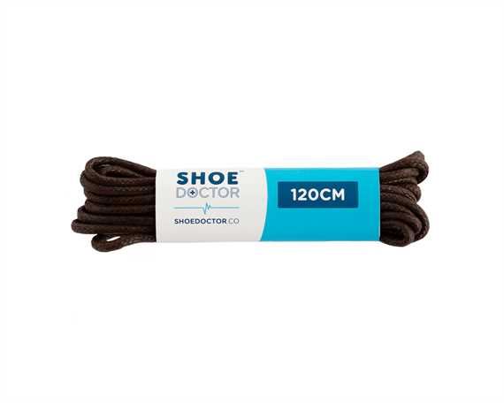  SHOE DOCTOR 120CM WAXED LACE BROWN