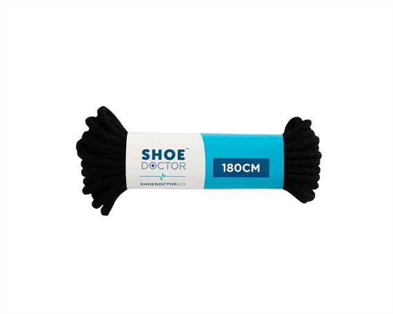  SHOE DOCTOR 180CM FINE ROUND LACE BLACK