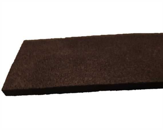 TOPY WEDGE STRIP 60MM x 10MM x 960MM BLACK