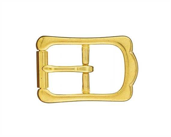 BUCKLE VIC BRIDLE ROLLER ENGLISH BRASS 18MM