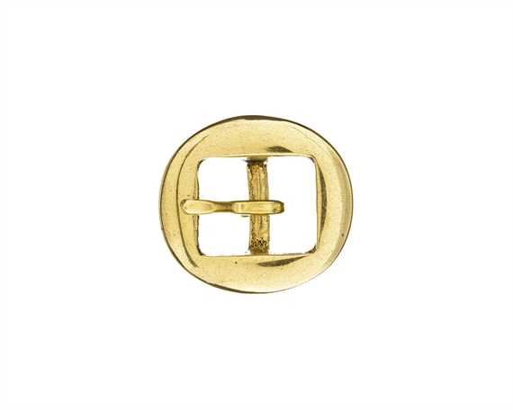 BUCKLE SCOTCH CART ENGLISH BRASS 20MM