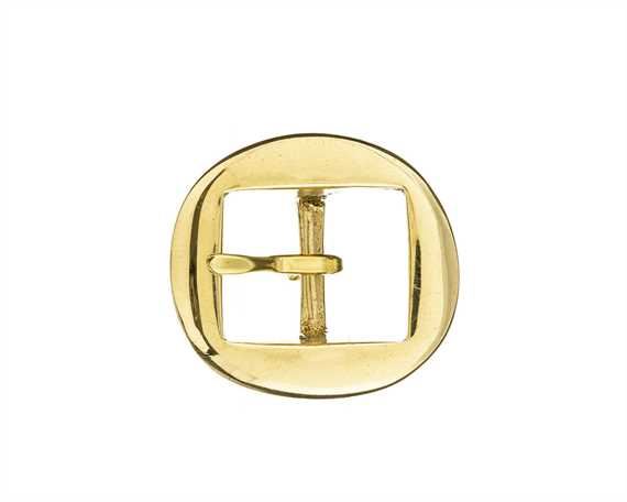 BUCKLE SCOTCH CART ENGLISH BRASS 25MM