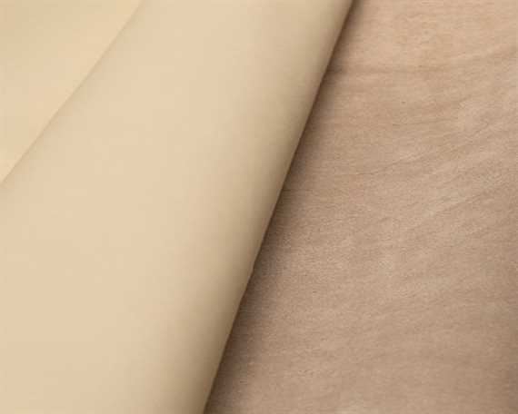 MUIRHEAD CALEDONIAN OATMEAL SX005 UPHOLSTERY LEATHER FULL HIDE