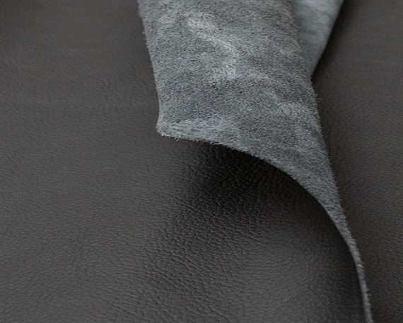 MUIRHEAD GRAMPIAN BLACK GP001 UPHOLSTERY LEATHER FULL HIDE