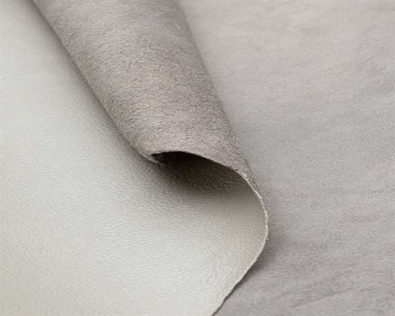 MUIRHEAD METALLIC SILVER MT049 UPHOLSTERY LEATHER FULL HIDE