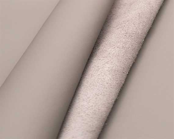 MUIRHEAD SATEEN GREY SF078 UPHOLSTERY LEATHER FULL HIDE