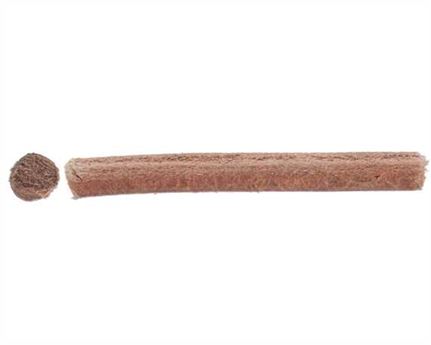 BELTING ROUND LEATHER NATURAL VEG 8MM (PER L/MTR)
