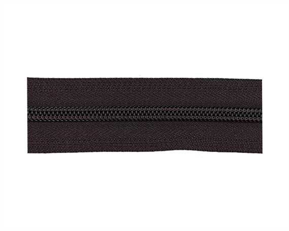 ZIP NYLON COIL #5 CONTINUOUS BROWN