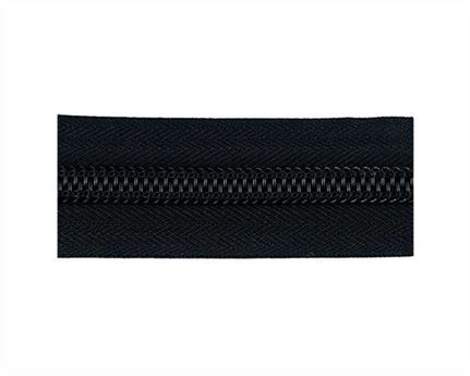 ZIP NYLON COIL #10 CONTINUOUS BLACK