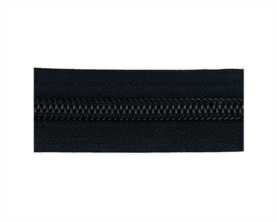 ZIP NYLON COIL #10 CONTINUOUS BLACK
