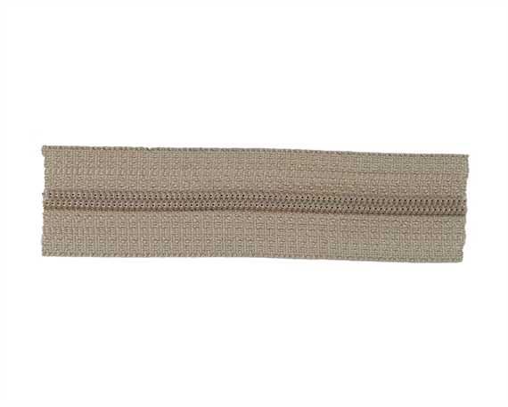 ZIP NYLON COIL #3 CONTINUOUS BEIGE ONLY