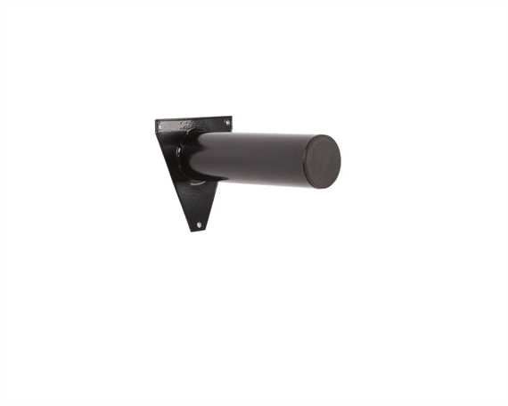Wall Fixing Display Poles 31cm - black