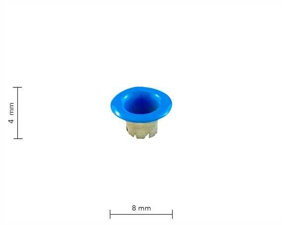EYELET SHOE 4.5MM BLUE PKT OF 1000