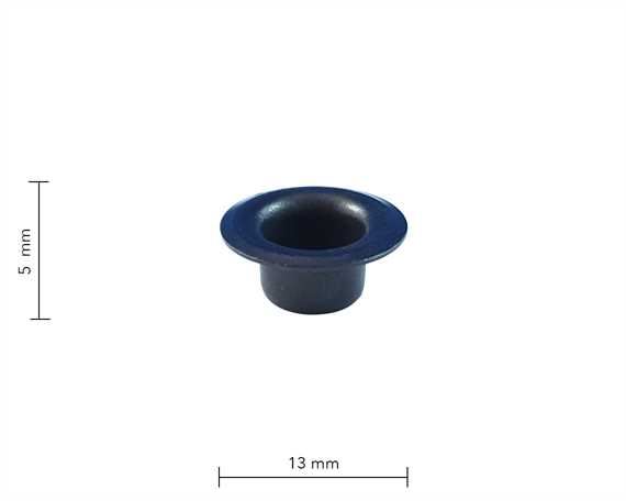 EYELET SELF-PIERCING SP1 BLACK 7MM