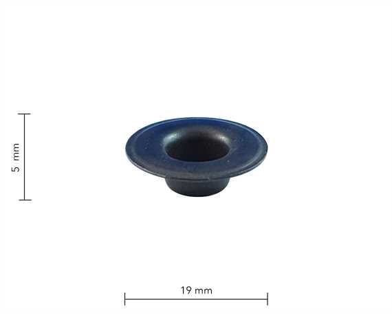 EYELET SELF-PIERCING SP3 BLACK 8MM