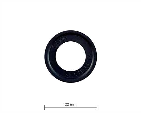WASHER FOR SP6 EYELET BLACK