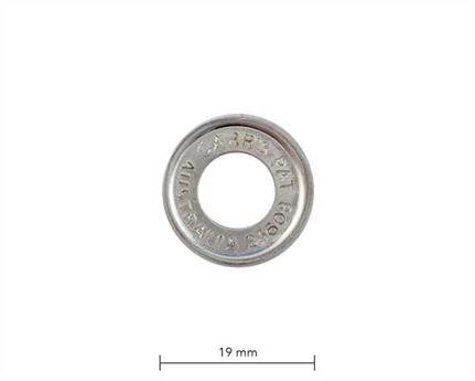 WASHER FOR SP3 EYELET NICKEL PLATE