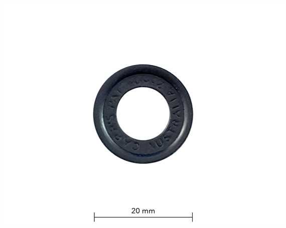 WASHER FOR SP4 EYELET BLACK