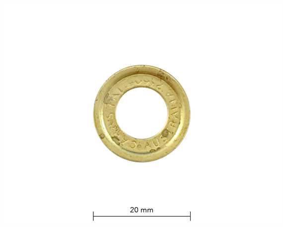 WASHER FOR SP4 EYELET BRASS