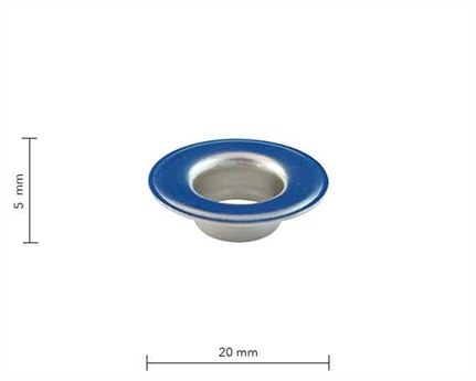 EYELET SELF-PIERCING SP4 NICKEL PLATE 10MM